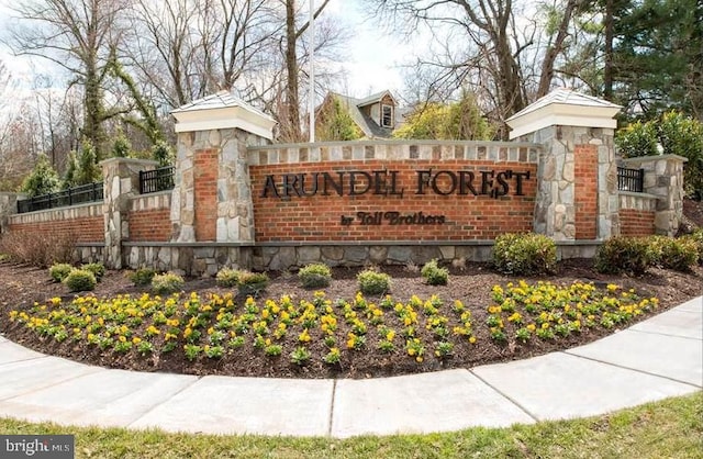 1504 Willow Branch Way, Severn, MD 21144 - view of community / neighborhood sign