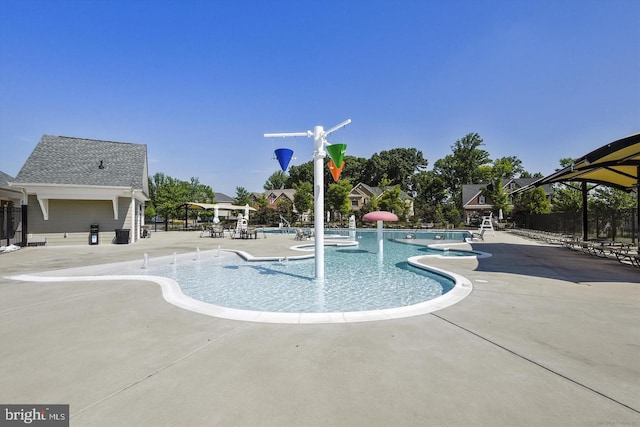 1504 Willow Branch Way, Severn, MD 21144 - community pool with a patio