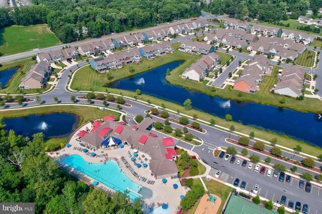 38623 Longs Chapel Ln, Millville, DE 19967 - aerial view of property and surrounding area featuring a nearby body of water and nearby suburban area