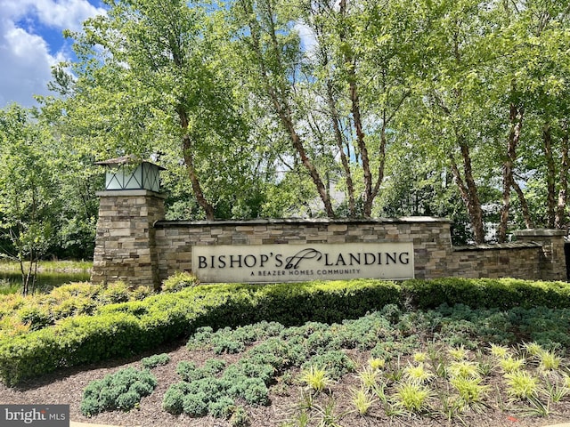 38623 Longs Chapel Ln, Millville, DE 19967 - community sign with view of scattered trees