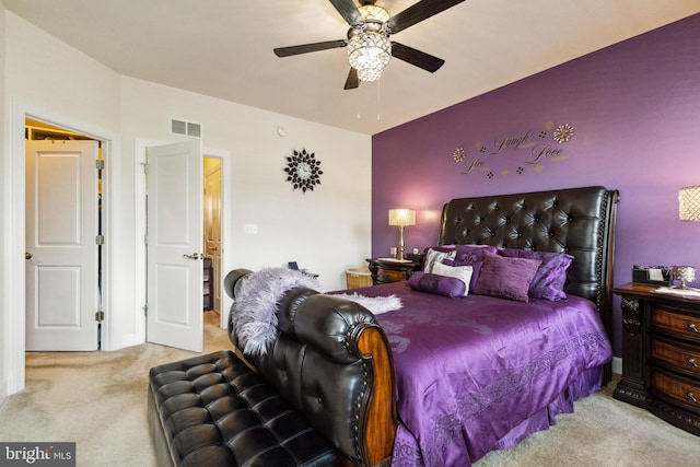 45394 Daveno Sq, Sterling, VA 20164 - carpeted bedroom featuring ceiling fan