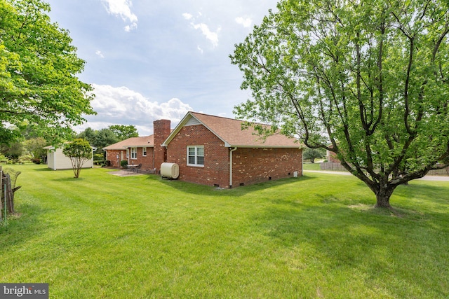 113 Kendallwood Dr, Fredericksburg, VA 22405 - view of yard with an outbuilding and a patio area