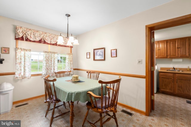 113 Kendallwood Dr, Fredericksburg, VA 22405 - dining room with baseboards and light floors