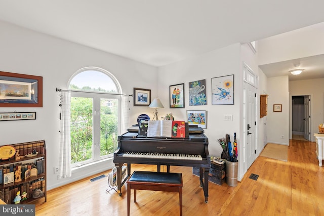 419 Westside Station Dr, Winchester, VA 22601 - living area with light wood finished floors and baseboards