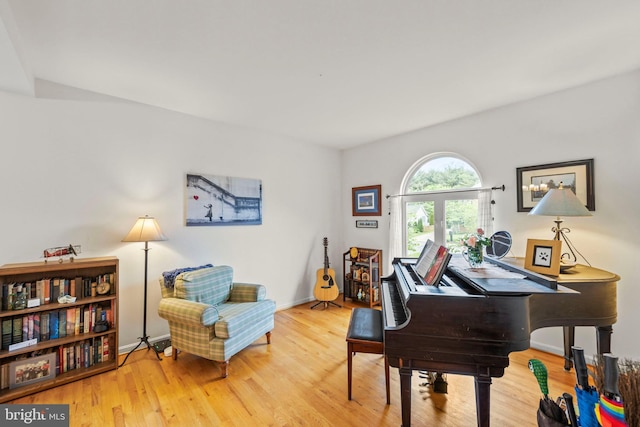 419 Westside Station Dr, Winchester, VA 22601 - sitting room with wood finished floors and baseboards