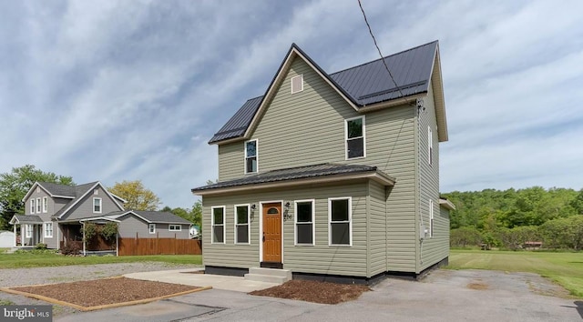 206 Walker St, Osceola Mills, PA 16666 - traditional-style home with metal roof