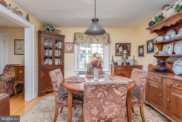 336 Miller St, Winchester, VA 22601 - dining space featuring light wood finished floors