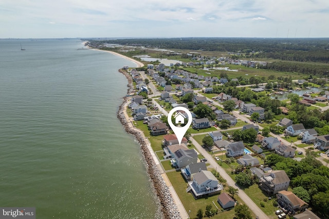 106 Lighthouse Dr, Hampton, VA 23664 - aerial perspective of suburban area featuring a nearby body of water