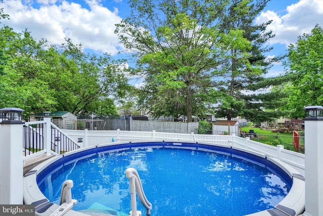 3111 Jessica Rd, Dover, PA 17315 - view of swimming pool with a fenced backyard