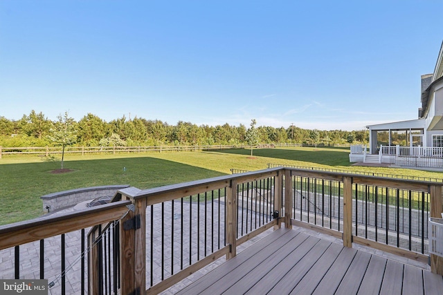 11202 King Gallahan Ct, Clinton, MD 20735 - view of deck