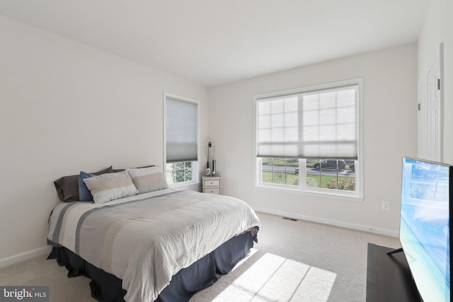 11202 King Gallahan Ct, Clinton, MD 20735 - bedroom featuring light carpet and baseboards