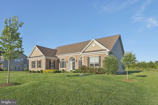 11202 King Gallahan Ct, Clinton, MD 20735 - view of front of property featuring brick siding and a front lawn