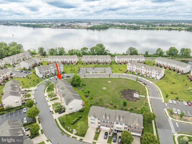 129 Helen Dr, Cinnaminson, NJ 08077 - drone / aerial view of a large body of water and apartment complex