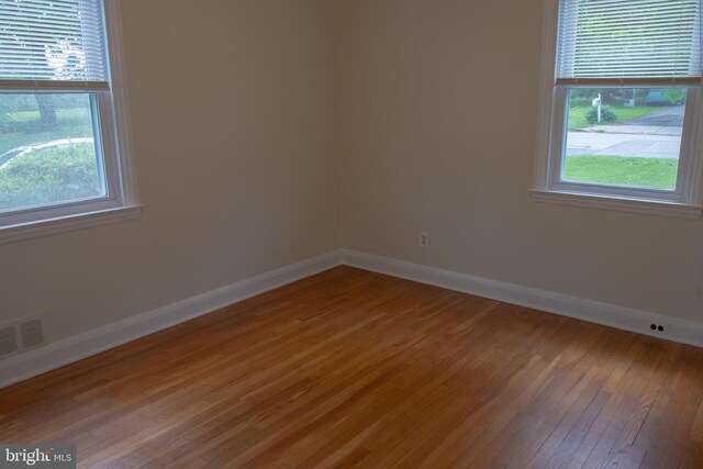 107 Bishops Ln, Baltimore, MD 21228 - spare room featuring light wood finished floors and baseboards