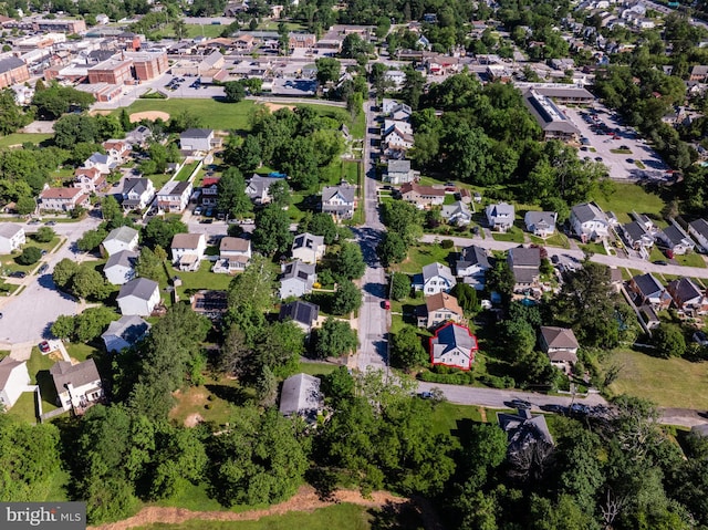 107 Bishops Ln, Baltimore, MD 21228 - aerial view of property and surrounding area featuring nearby suburban area