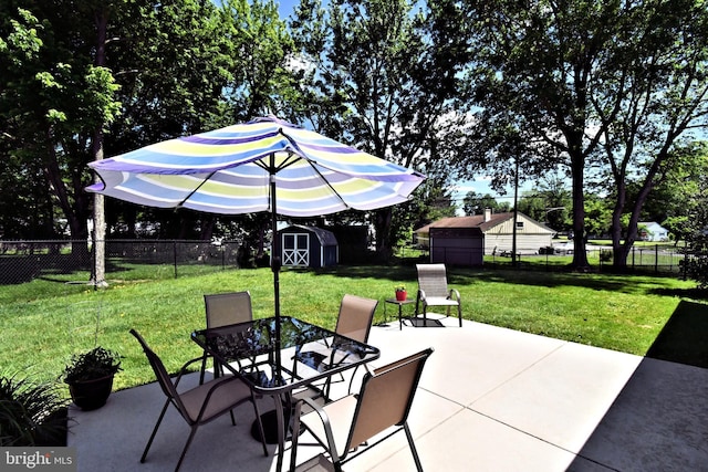 985 Jeffrey Dr, Southampton, PA 18966 - view of patio with outdoor dining space and view of scattered trees
