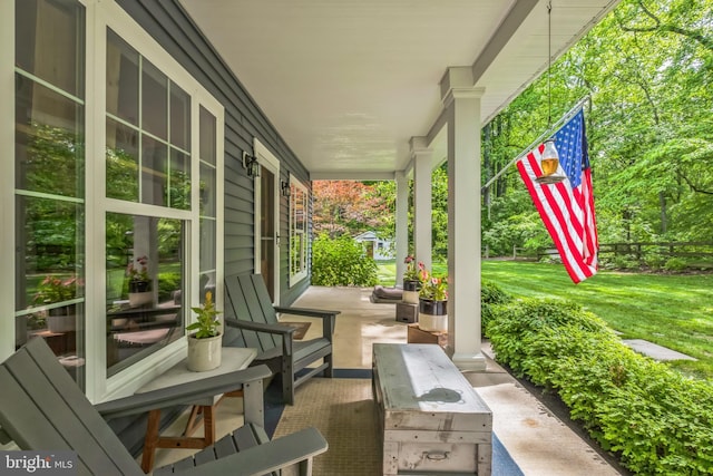 166 Nutwell Rd, Deale, MD 20751 - porch with a lawn
