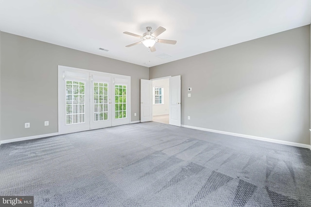 21934 Windover Dr, Broadlands, VA 20148 - carpeted empty room featuring ceiling fan and baseboards