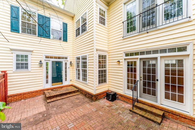 21934 Windover Dr, Broadlands, VA 20148 - view of patio / terrace with french doors
