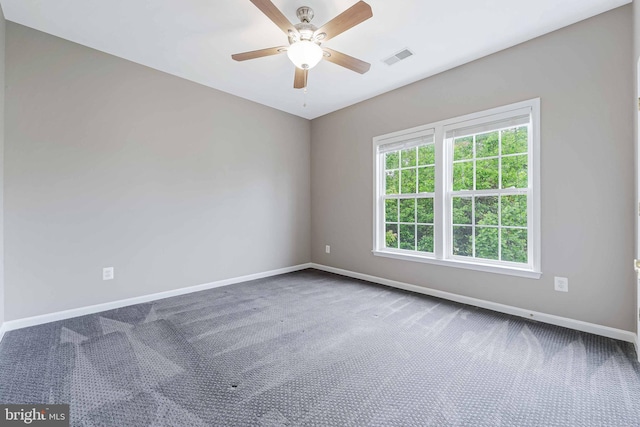 21934 Windover Dr, Broadlands, VA 20148 - carpeted empty room with baseboards and a ceiling fan