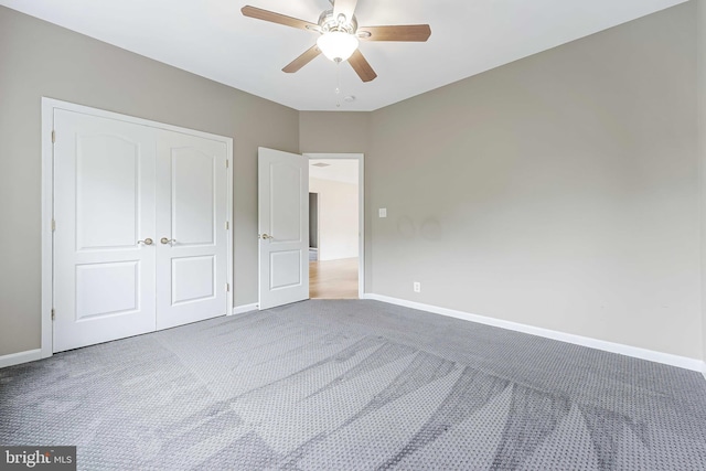 21934 Windover Dr, Broadlands, VA 20148 - unfurnished bedroom with carpet, baseboards, and a closet