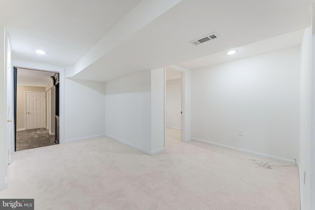 21934 Windover Dr, Broadlands, VA 20148 - finished basement featuring carpet, baseboards, and recessed lighting