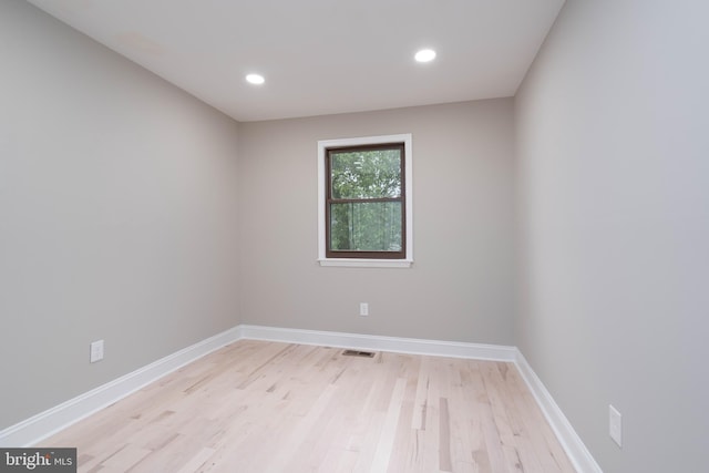1420 Alexander Way, Bensalem, PA 19020 - unfurnished room featuring light wood finished floors, baseboards, and recessed lighting