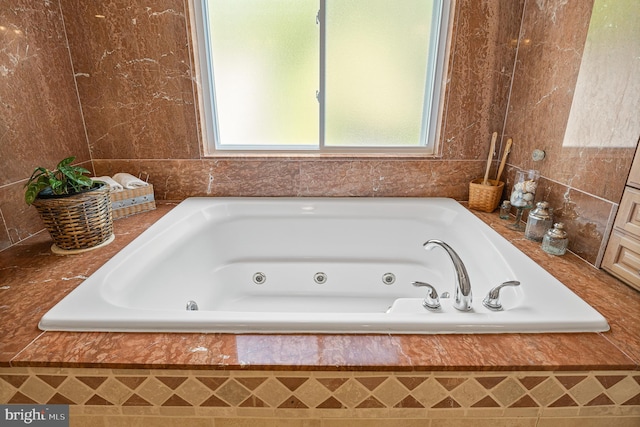 9020 Old Dominion Dr, Mclean, VA 22102 - full bathroom with a jetted tub