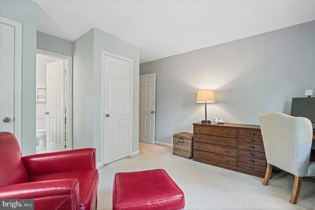 9020 Old Dominion Dr, Mclean, VA 22102 - office with carpet floors and baseboards