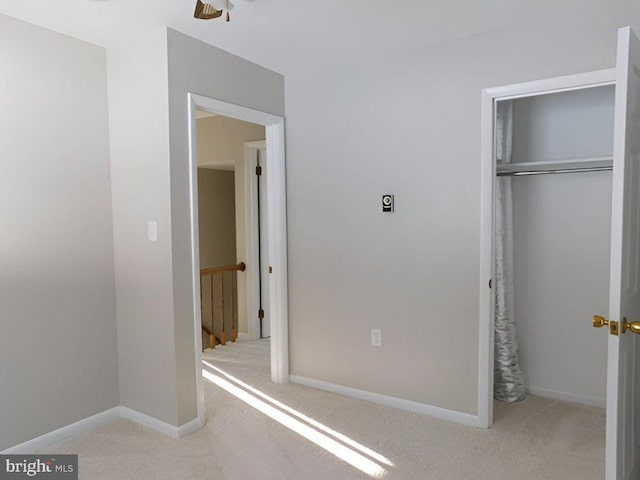 70 Victoria Ln, Frostburg, MD 21532 - unfurnished bedroom with carpet flooring, a closet, and baseboards