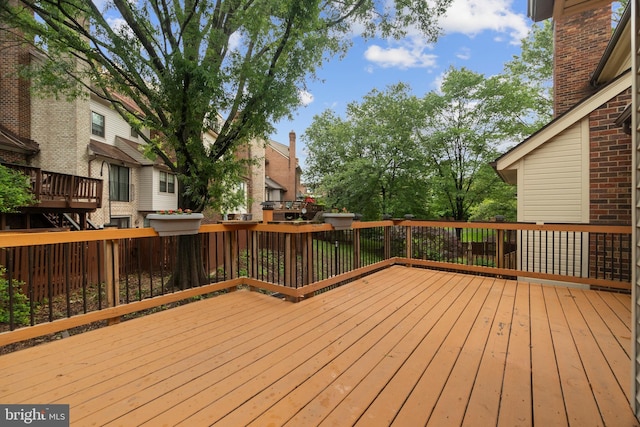 6358 Brampton Ct, Alexandria, VA 22304 - view of deck
