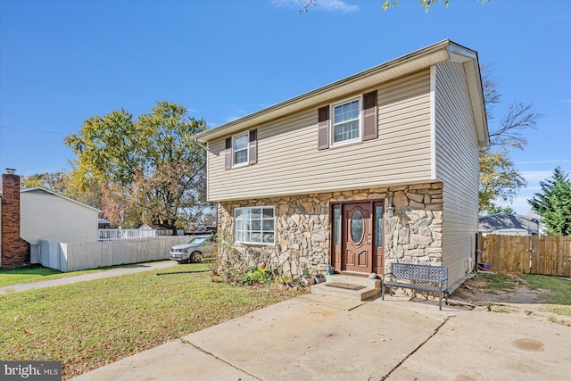 6009 Shady Spring Ave, Rosedale, MD 21237 - colonial-style house featuring stone siding