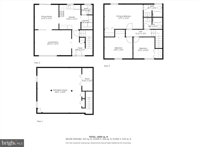 6009 Shady Spring Ave, Rosedale, MD 21237 - floor plan / room layout
