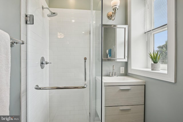300 15th St SE, Washington, DC 20003 - full bathroom with a shower stall and vanity