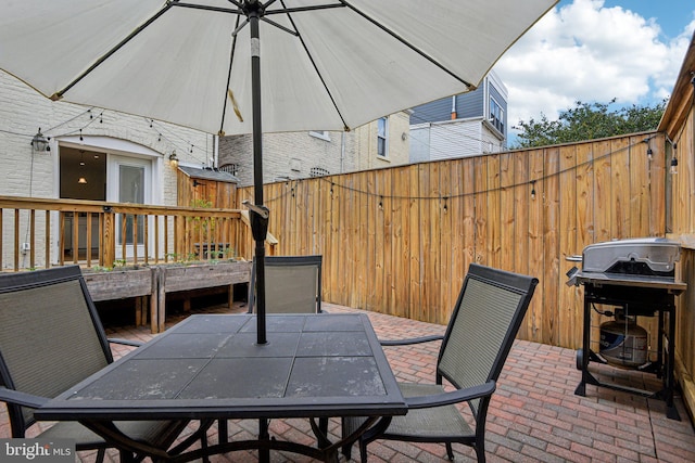 300 15th St SE, Washington, DC 20003 - view of patio / terrace with outdoor dining area and area for grilling