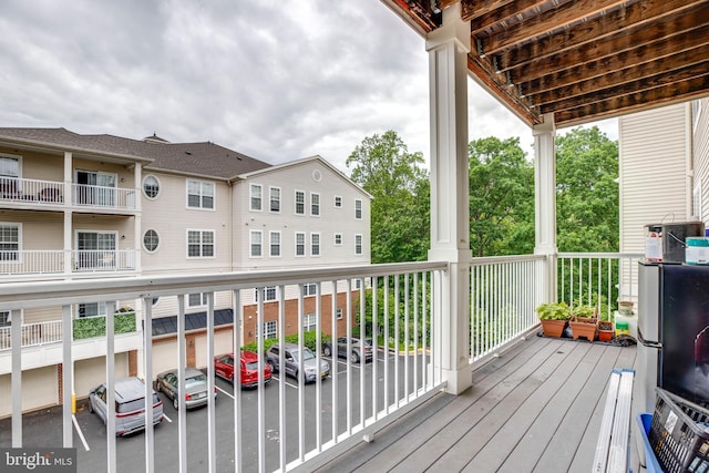 9722 Holmes Pl Unit 307, Manassas Park, VA 20111 - view of wooden deck