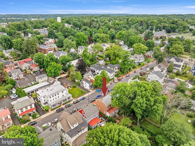 124 E Oakland Ave, Doylestown, PA 18901 - aerial perspective of suburban area