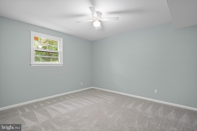 23359 Patuxent View Rd, Lexington Park, MD 20653 - carpeted empty room with ceiling fan and baseboards