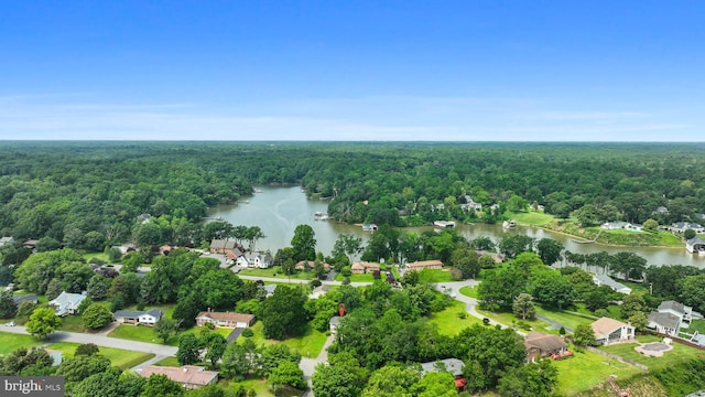 23359 Patuxent View Rd, Lexington Park, MD 20653 - bird's eye view of a heavily wooded area and a large body of water