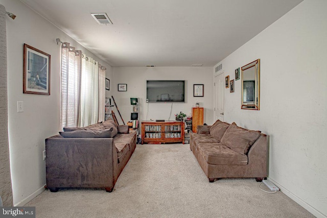 109 Riverwalk Blvd, Burlington, NJ 08016 - living area featuring carpet and baseboards