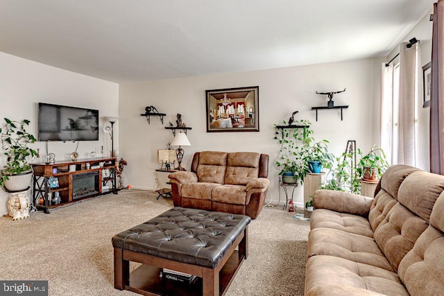 109 Riverwalk Blvd, Burlington, NJ 08016 - living room featuring carpet flooring and baseboards