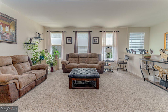 109 Riverwalk Blvd, Burlington, NJ 08016 - living room featuring carpet flooring and healthy amount of natural light