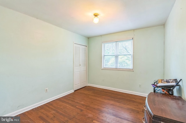 224 University Blvd E, Silver Spring, MD 20901 - unfurnished room with baseboards and wood finished floors