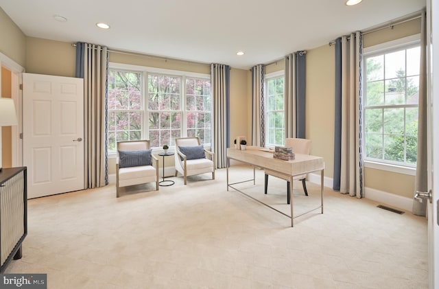 529 Sugartown Rd, Berwyn, PA 19312 - home office featuring recessed lighting and baseboards