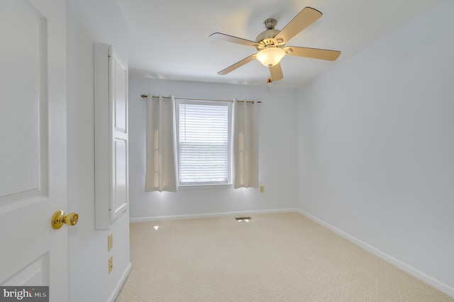 680 Mara Rose Ln, Harpers Ferry, WV 25425 - empty room featuring baseboards, carpet, and ceiling fan