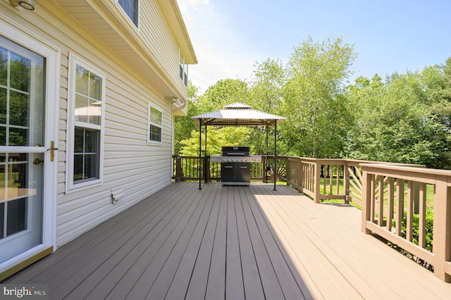 680 Mara Rose Ln, Harpers Ferry, WV 25425 - wooden deck with a gazebo