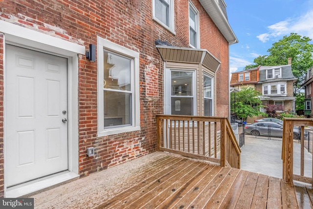 10 W Pomona St, Philadelphia, PA 19144 - view of wooden deck