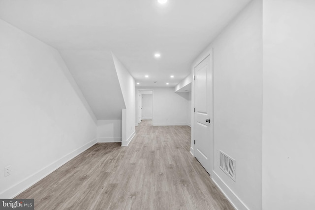 10 W Pomona St, Philadelphia, PA 19144 - additional living space featuring recessed lighting, light wood-style flooring, and baseboards