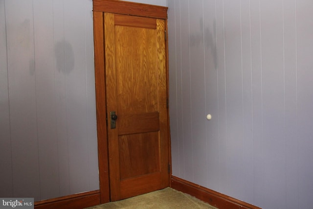5077 Lincoln Hwy W, Thomasville, PA 17364 - detailed view of carpet flooring and wood walls