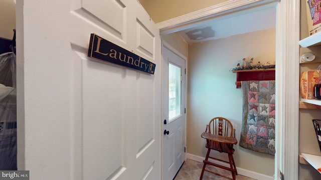 240 Dogwood Dr, Romney, WV 26757 - doorway with baseboards